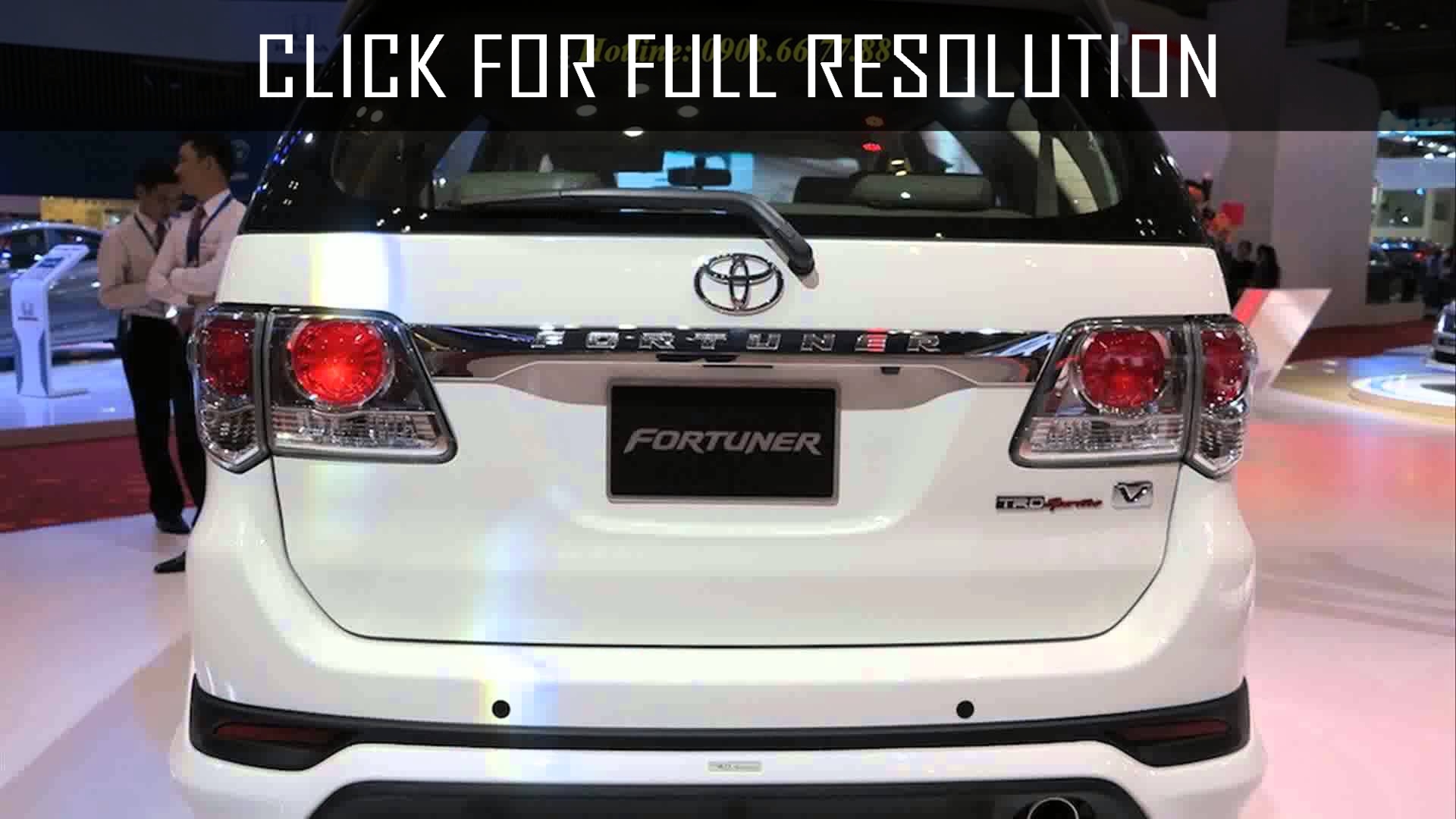 Toyota Fortuner Trd 2015