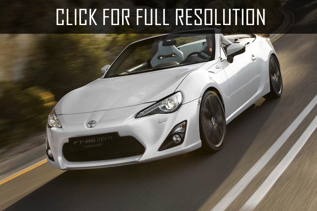 Toyota Gt 86 Convertible Amazing Photo Gallery Some Information And Specifications As Well