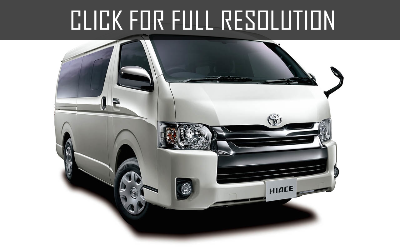 Toyota Hiace 2016