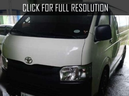 Toyota Hiace Commuter 2014