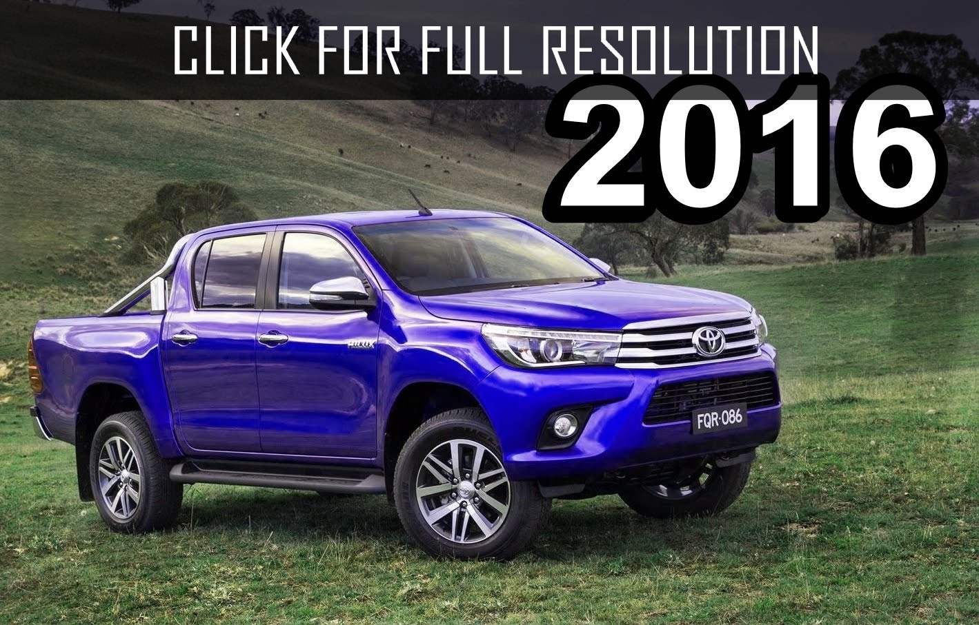 Toyota Hilux 2016 Model