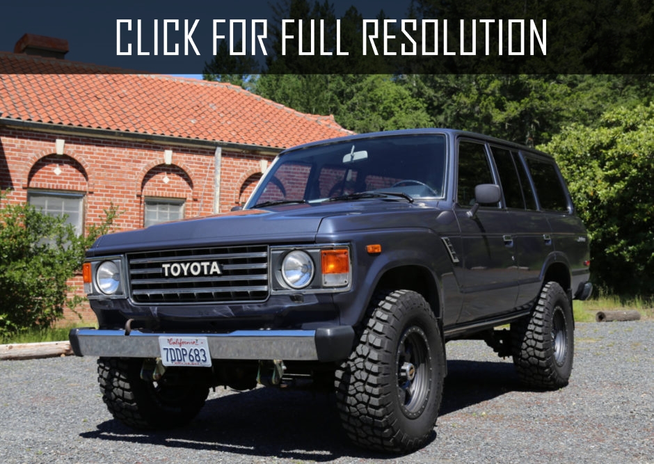Toyota Land Cruiser Fj60 - amazing photo gallery, some information and
