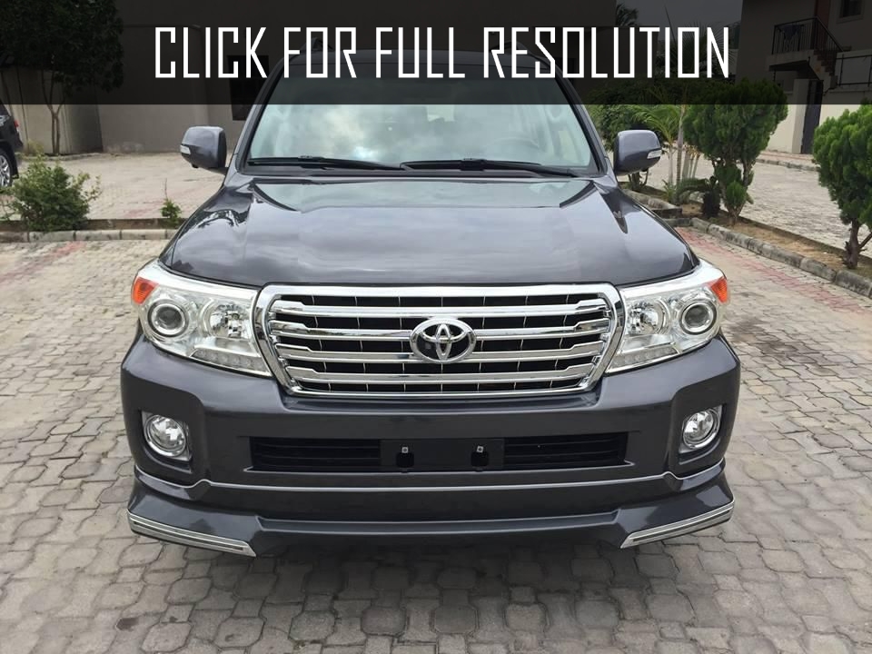 Toyota Land Cruiser Gxr 2015