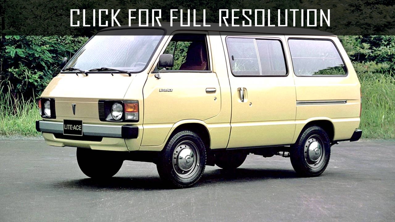Toyota Liteace amazing photo gallery, some information and