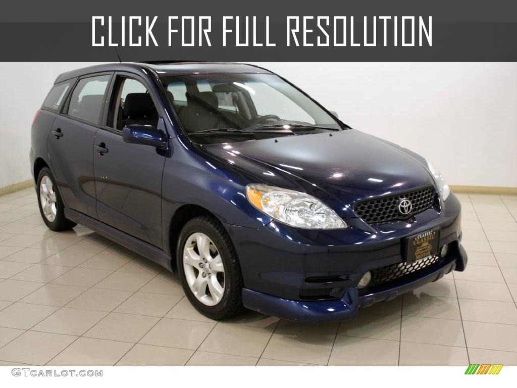 Toyota Matrix Xrs 2003 - amazing photo gallery, some information and specifications, as well as