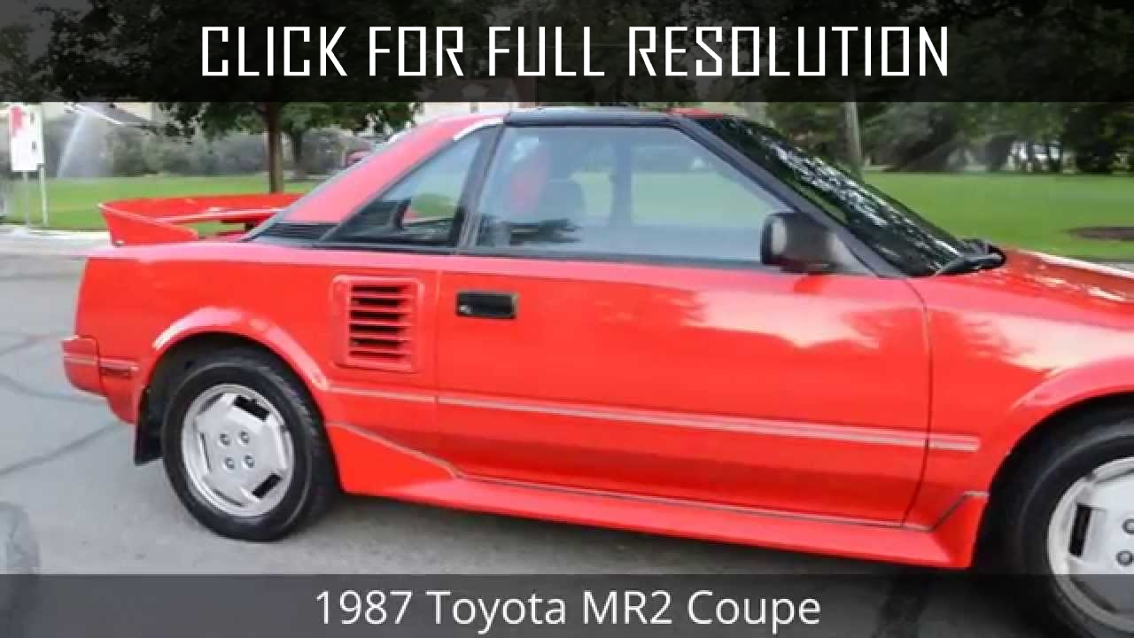Toyota Mr2 1987