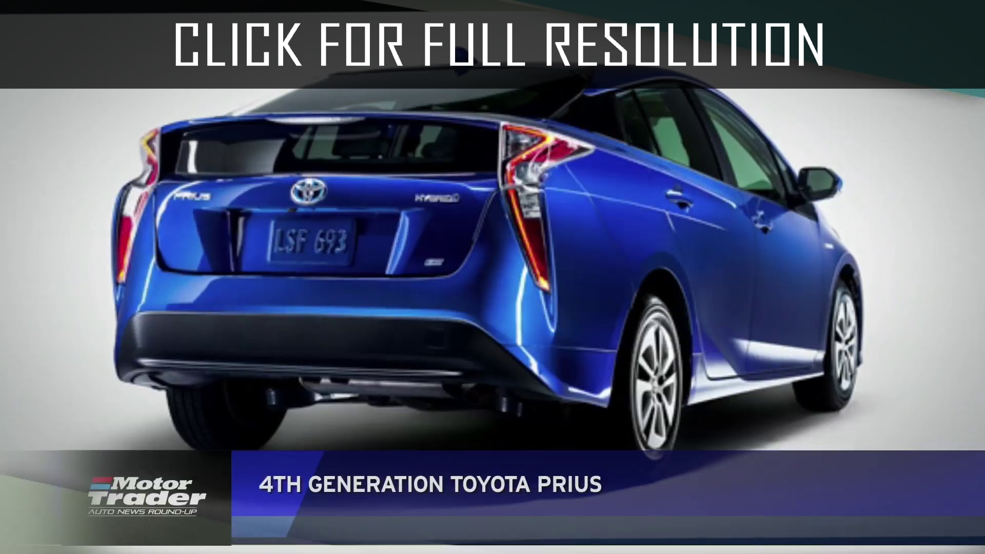 Toyota Prius 4th Generation