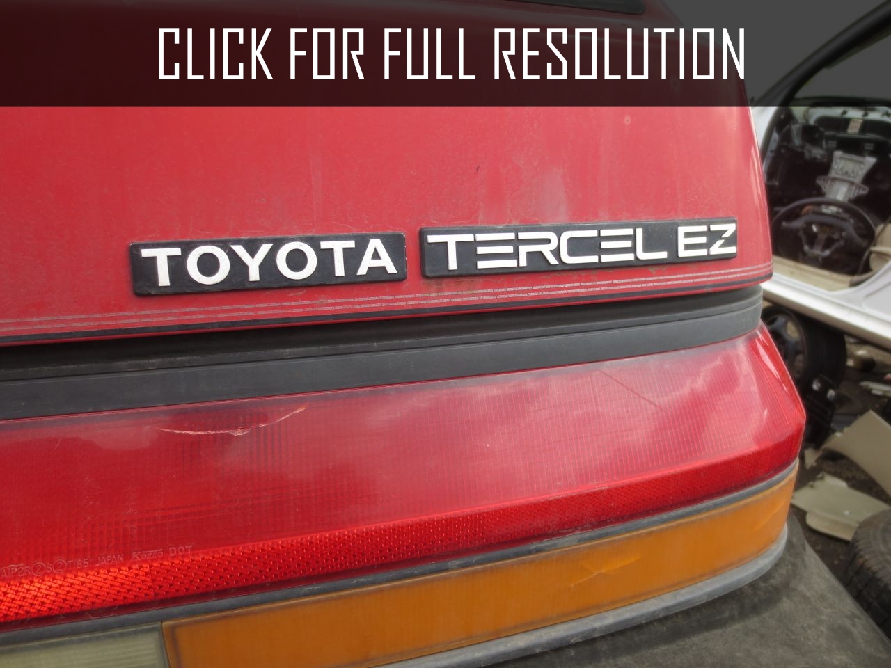 Toyota Tercel 2015