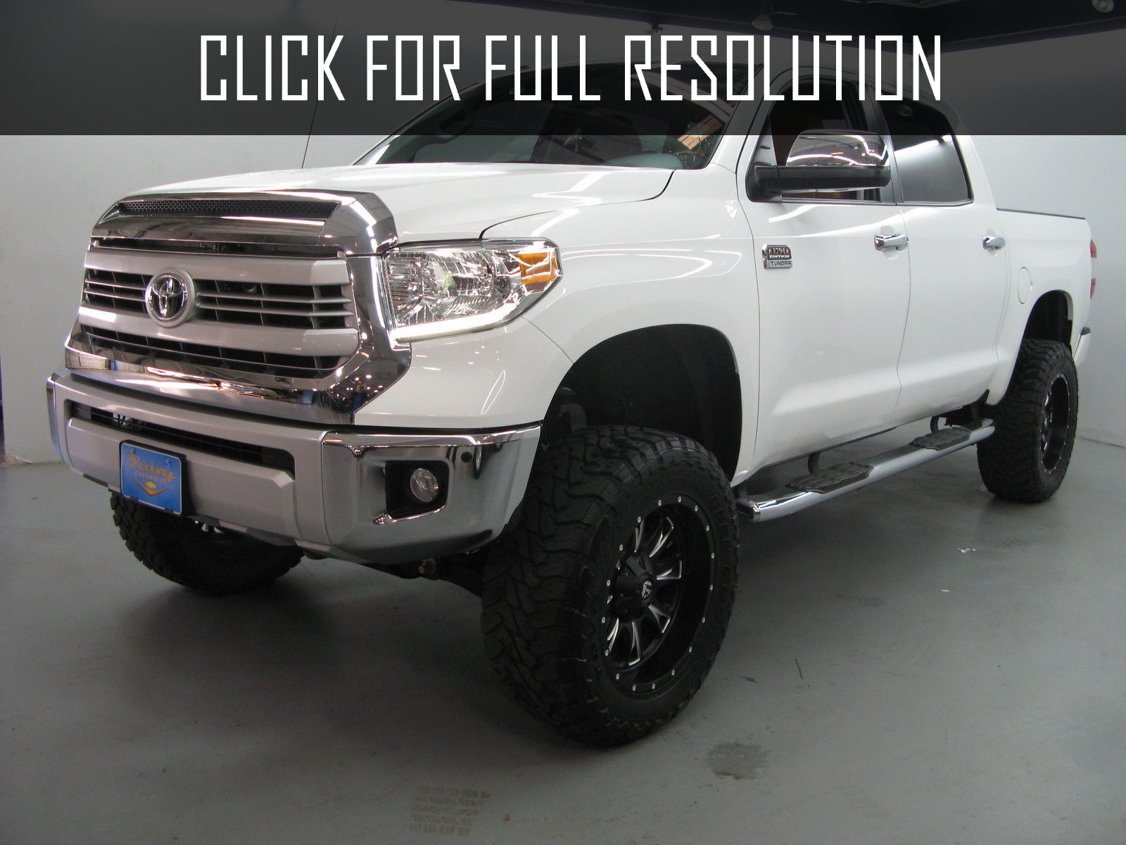 Toyota Tundra 1794 Edition Lifted - amazing photo gallery, some