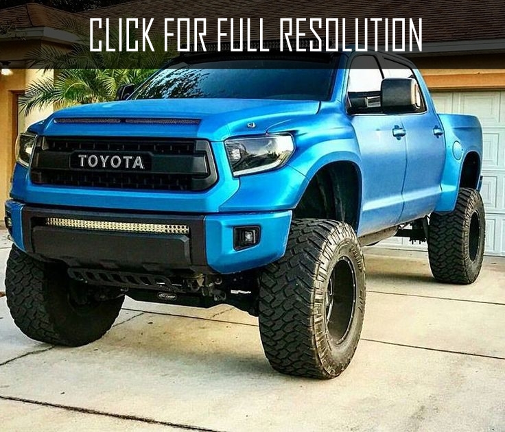 Toyota Tundra Blue