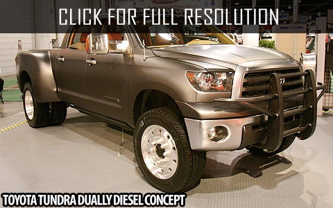 Toyota Tundra Diesel Dually