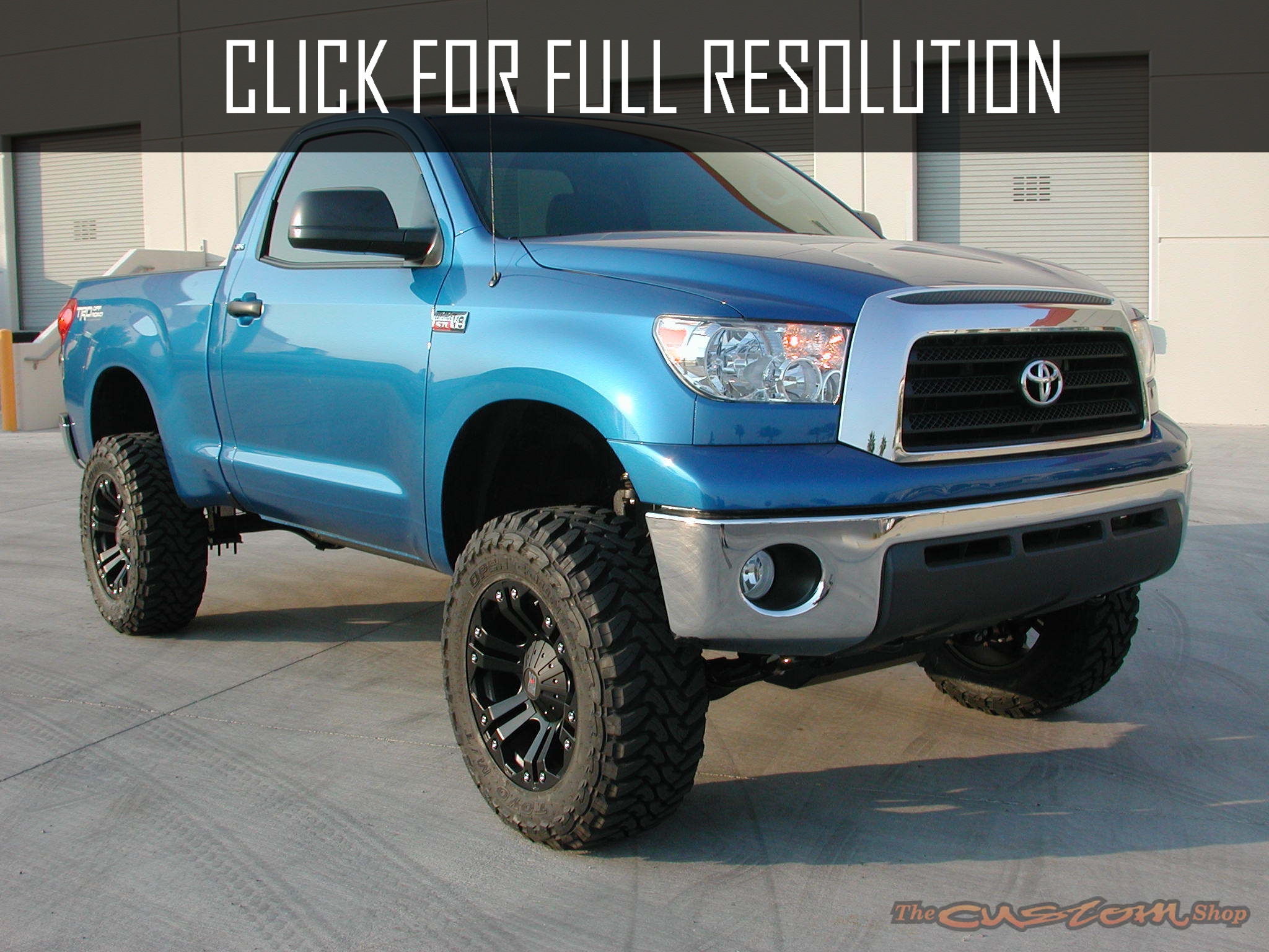 Toyota Tundra Single Cab - amazing photo gallery, some information and