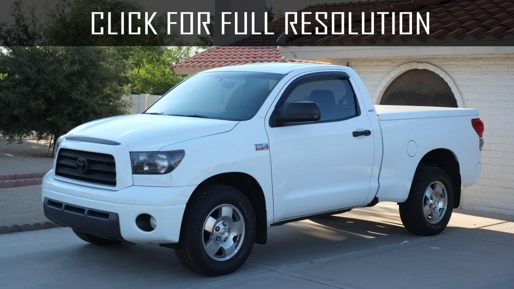 Toyota Tundra Single Cab - amazing photo gallery, some information and