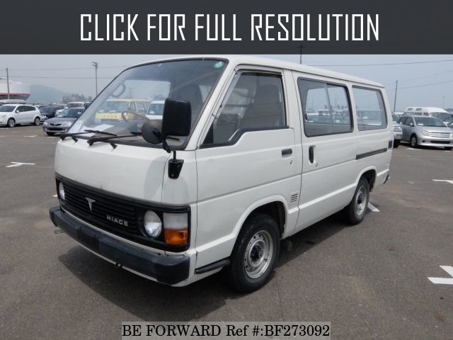 Toyota Van 1984