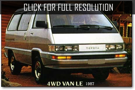 Toyota Van 1987