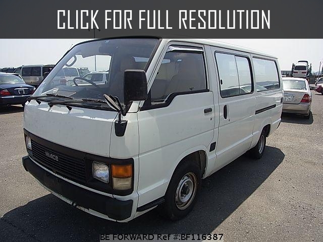 Toyota Van 1988