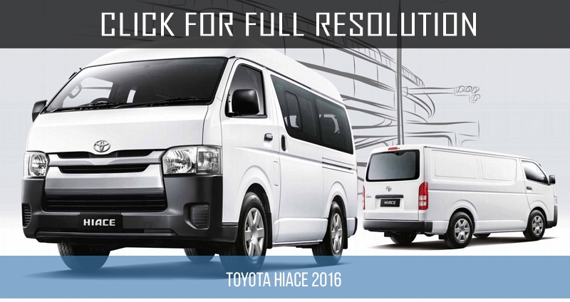 Toyota Van 2016