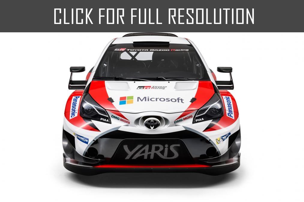 Toyota Yaris Rally Car