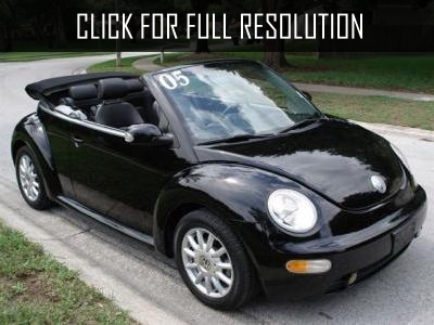 Volkswagen Beetle Black Convertible
