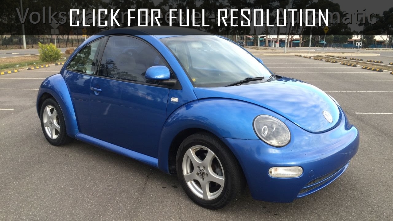 Volkswagen Beetle Blue