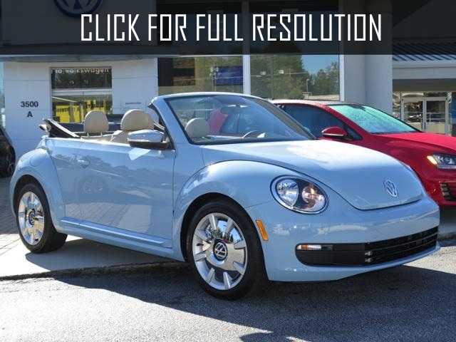 Volkswagen Beetle Convertible 2015