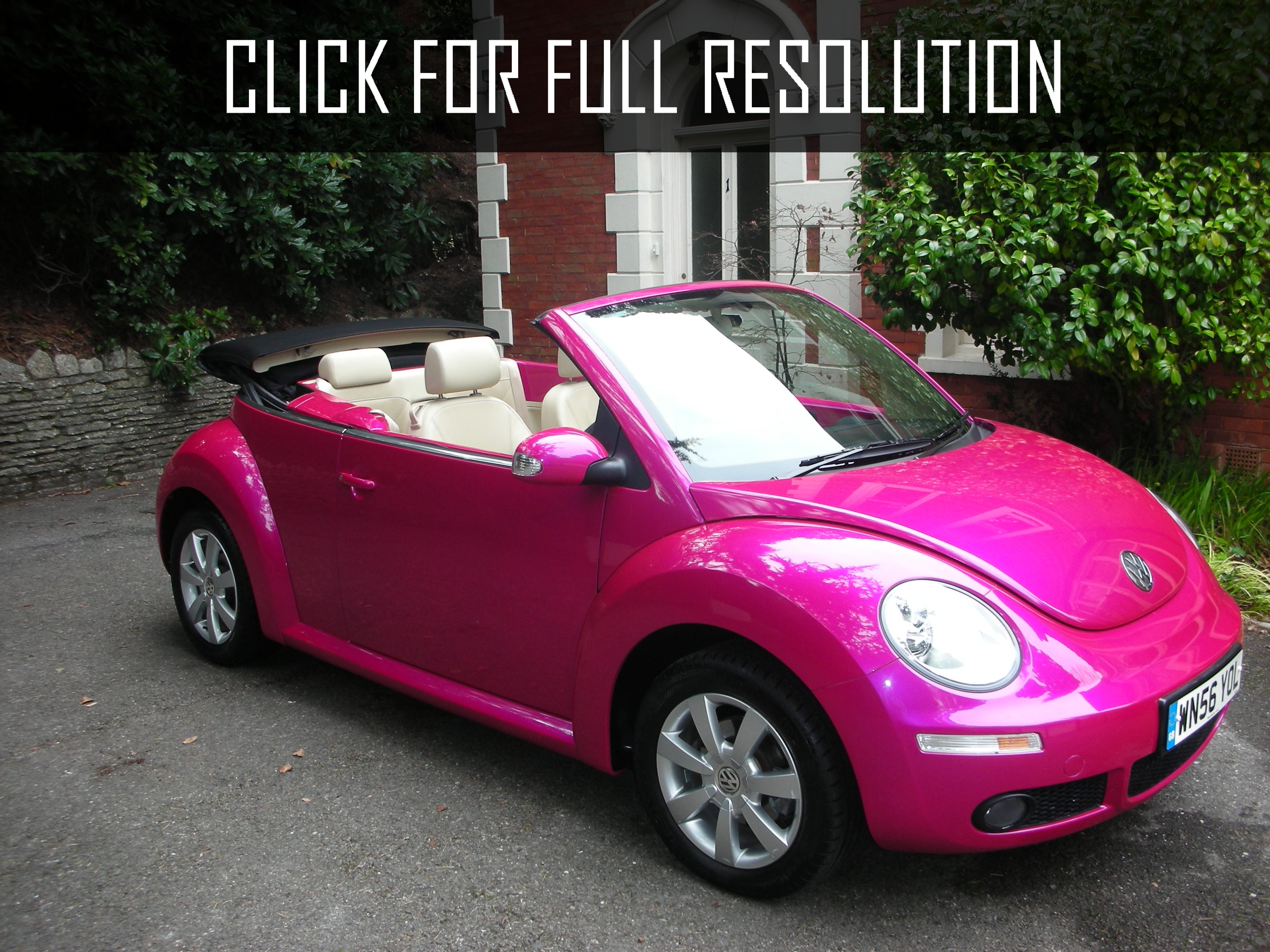 Volkswagen Beetle Pink