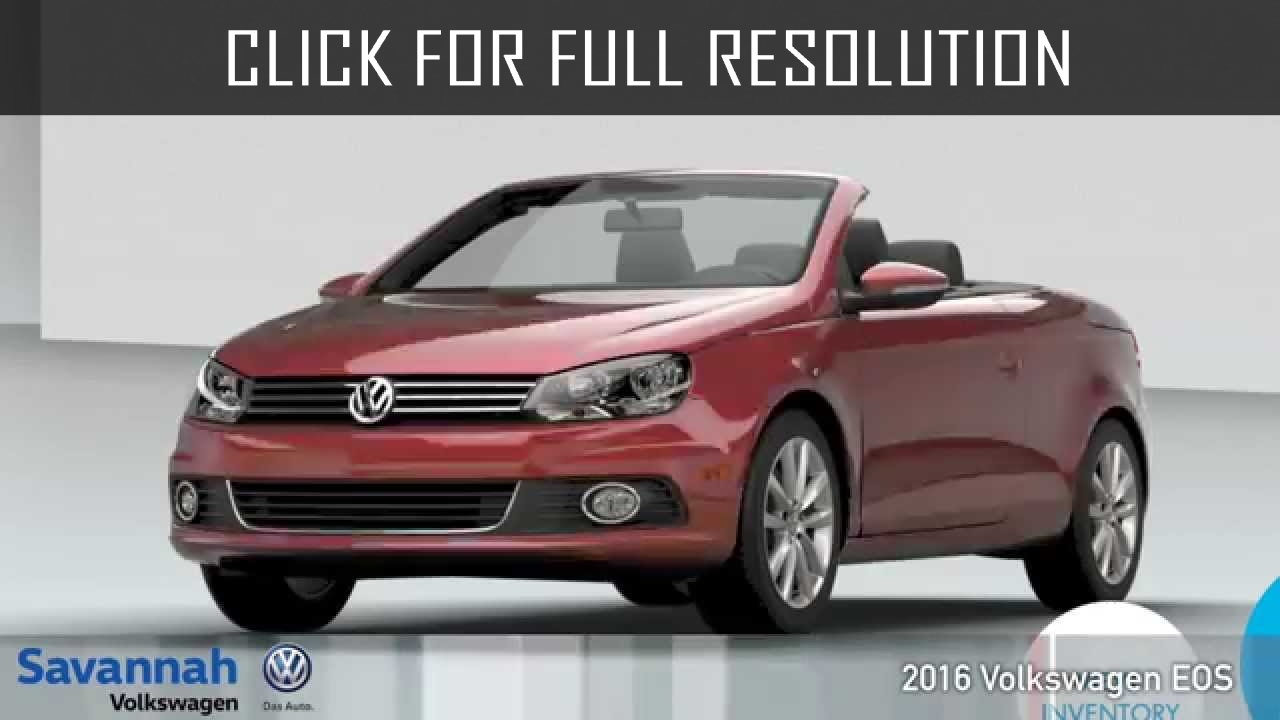 Volkswagen Eos 2016