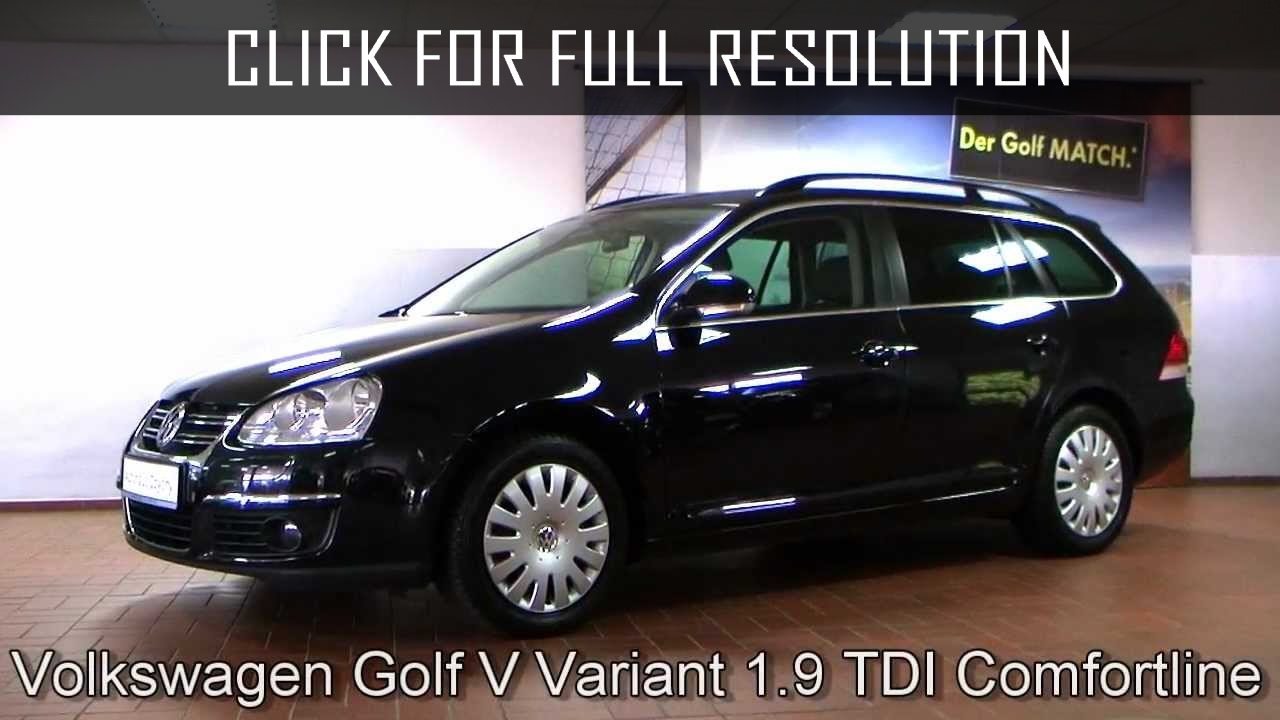 Volkswagen Golf Variant 1.9 Tdi