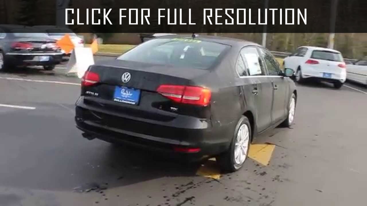 Volkswagen Jetta Black 2015