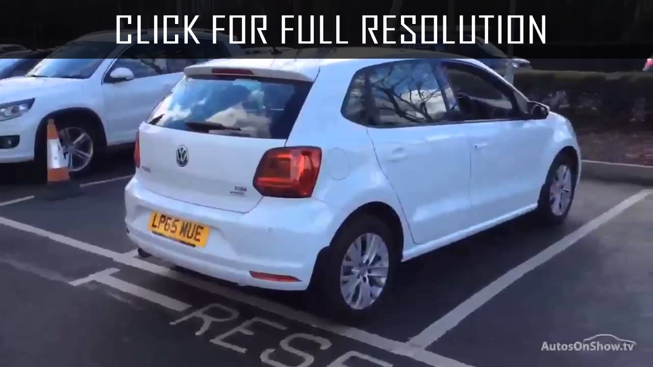 Volkswagen Polo White 2015