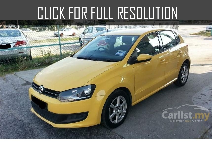 Volkswagen Polo Yellow