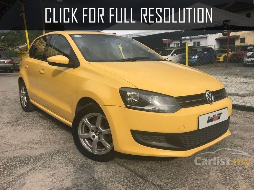 Volkswagen Polo Yellow