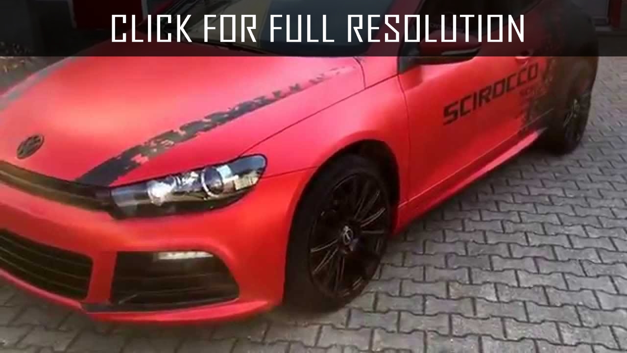 Volkswagen Scirocco Red