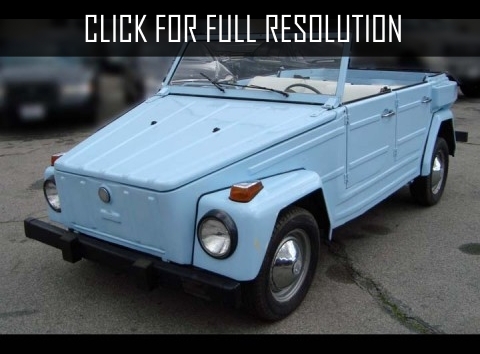 Volkswagen Thing Blue