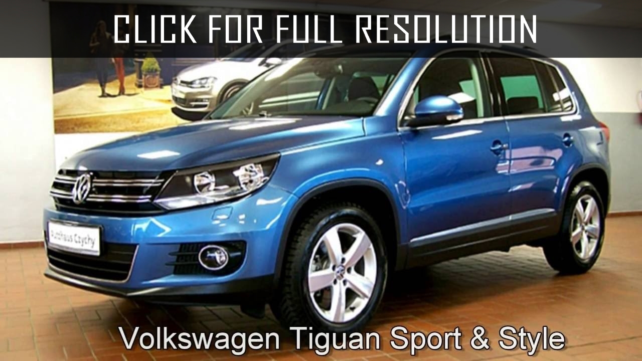Volkswagen Tiguan Blue