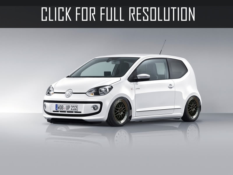 Volkswagen Up Slammed