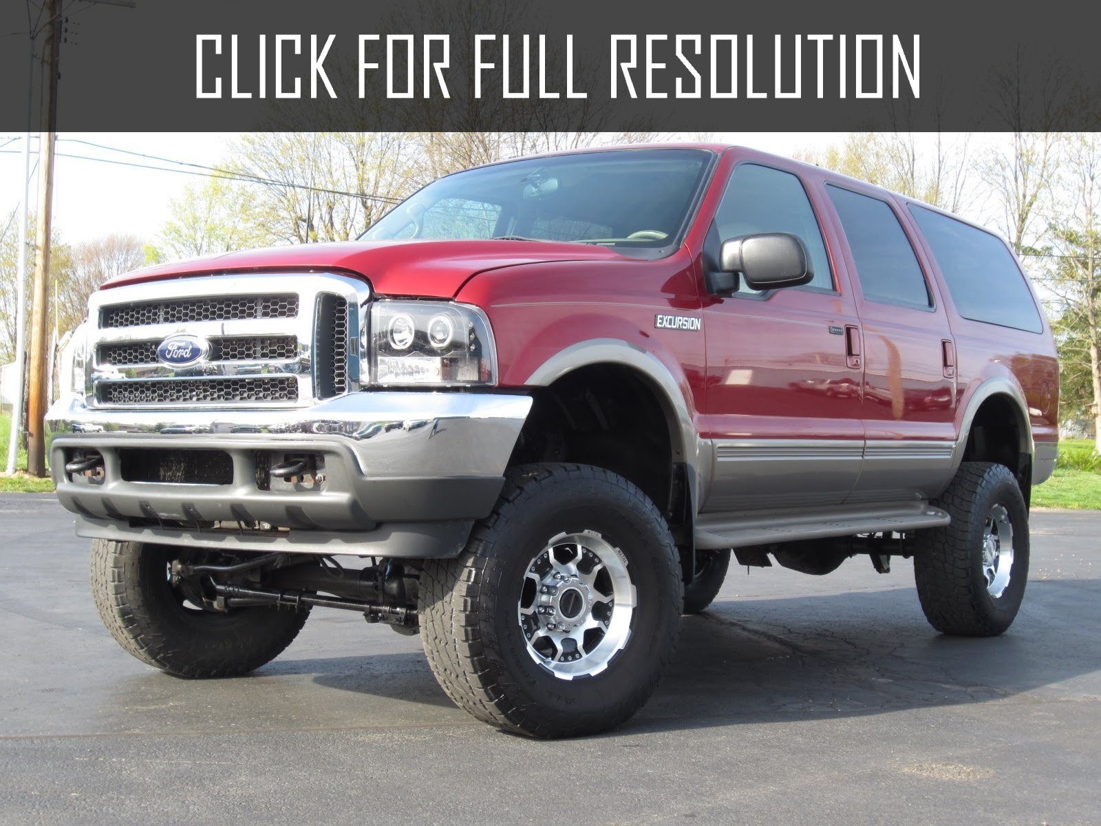 Ford Excursion 7.3 Diesel - amazing photo gallery, some information and