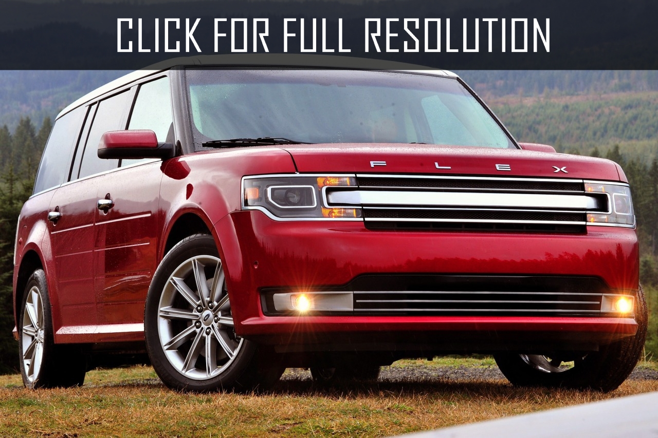 Ford Flex Red - amazing photo gallery, some information and ...