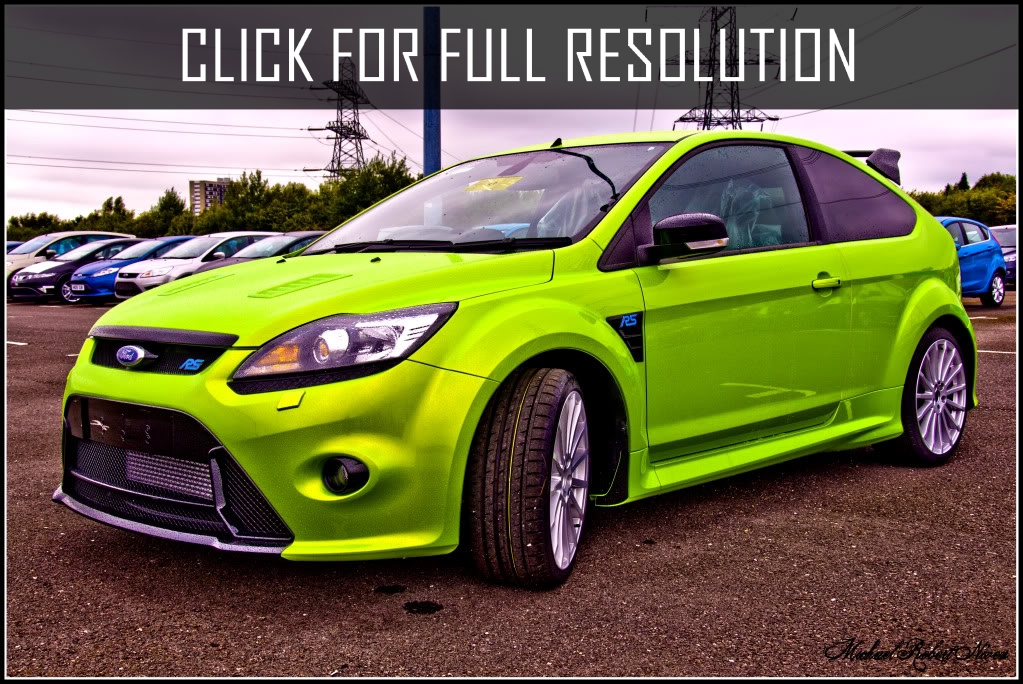 Ford Focus Rs Lime Green - amazing photo gallery, some information and ...