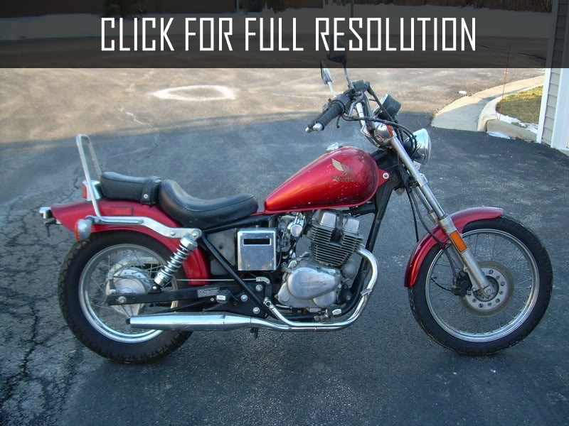 Honda Rebel 1985 - amazing photo gallery, some information and ...