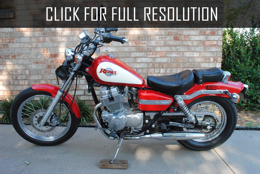 Honda Rebel 1996 - amazing photo gallery, some information and ...