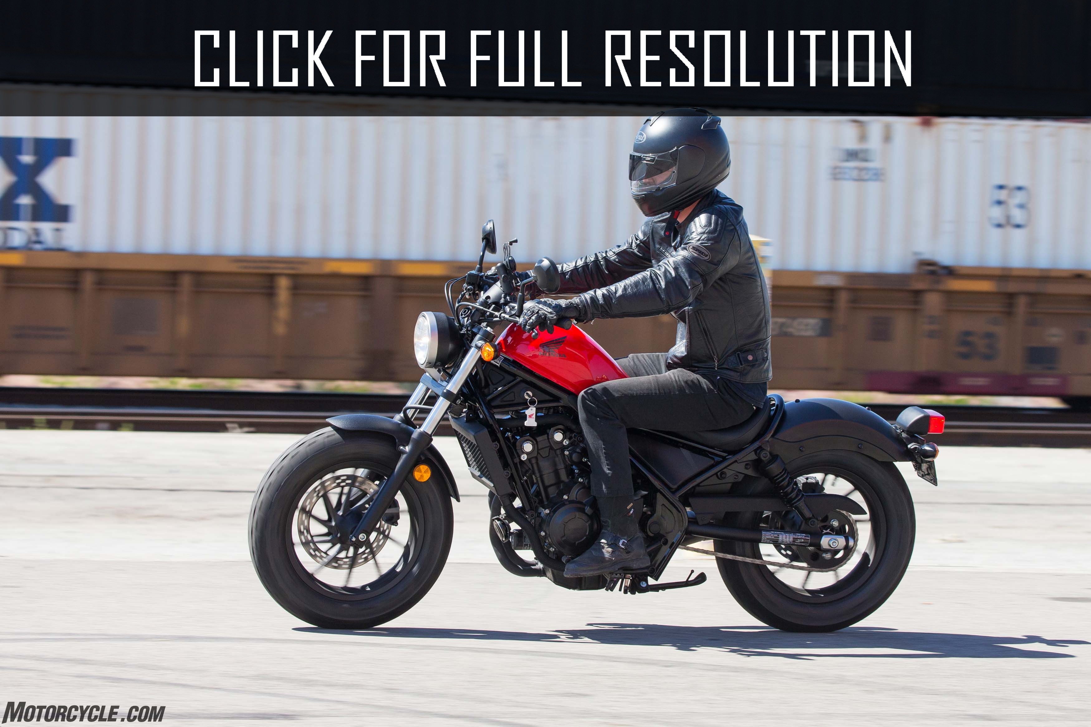 Honda Rebel - amazing photo gallery, some information and ...