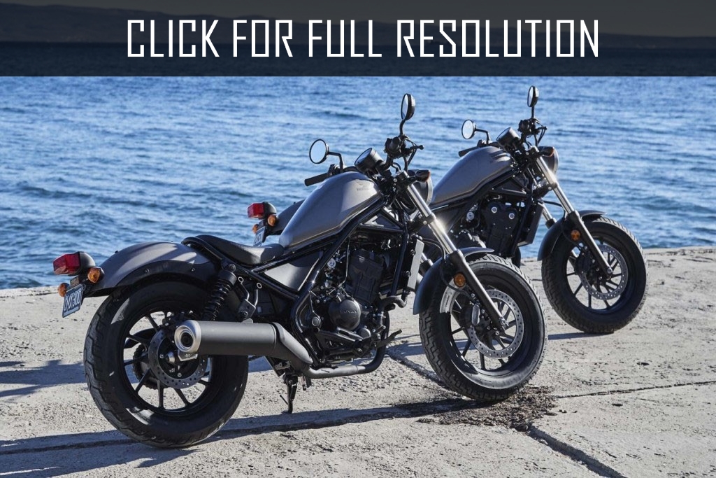 Honda Rebel Automatic - amazing photo gallery, some information and ...