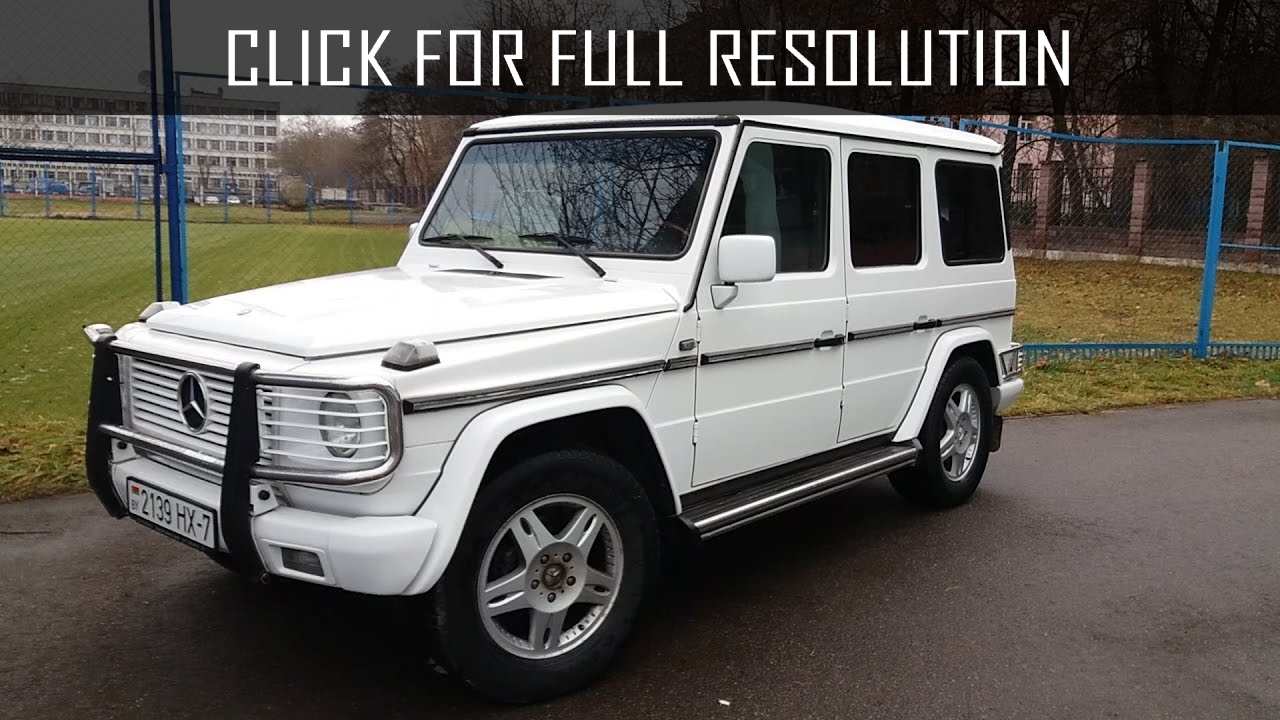 Mercedes Benz G Class 1995 - amazing photo gallery, some ...