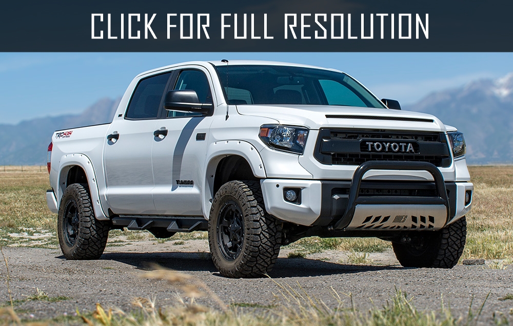 Toyota Tundra White Lifted - amazing photo gallery, some information ...